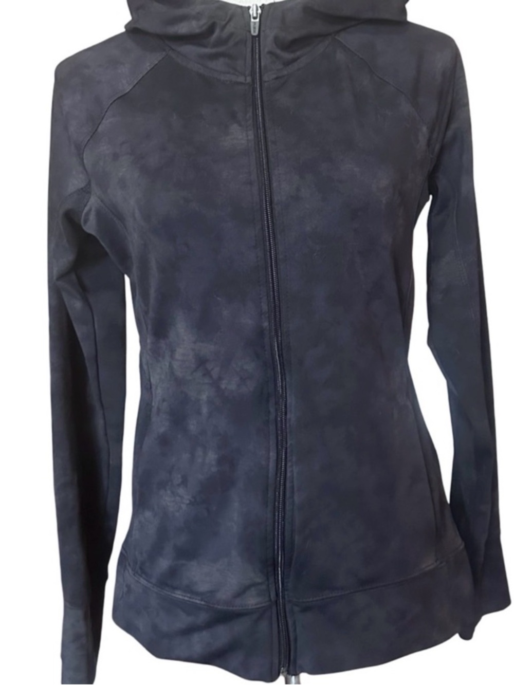 Gradient Athletic Light weight stretch Zipper Jacket S RBX-Black Gray